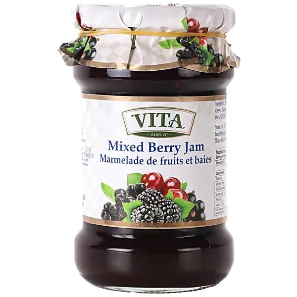 Jam Premium 70% Extra Fruit-Berry – 13.05 oz (370gr)